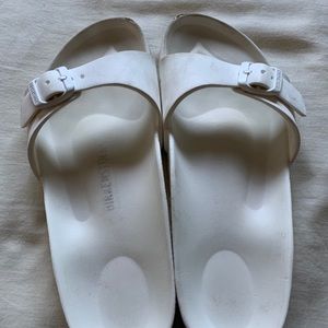 Birkenstock madrid EVA white sandals 8